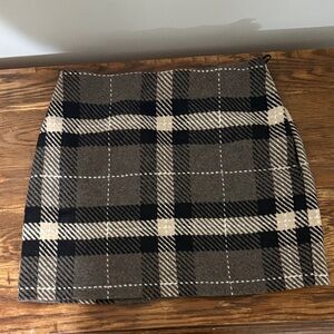 Plaid skirt